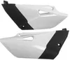 Acerbis Plastic Side Panels White Black