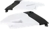 Acerbis Plastic Side Panels White Black