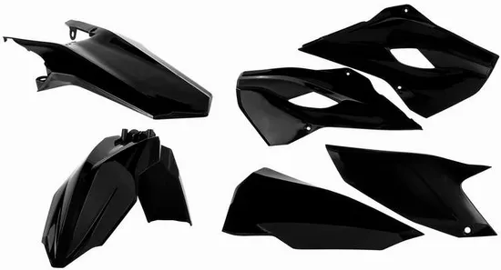 Acerbis Plastic Fender Body Kit Black