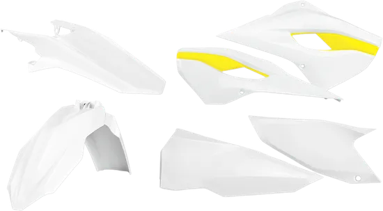 Acerbis Plastic Fender Body Kit OE White Yellow