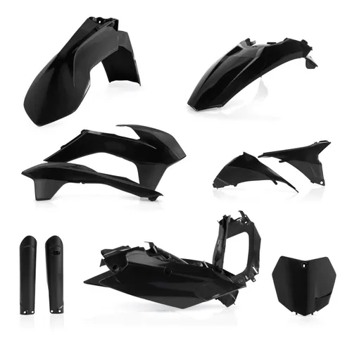 Acerbis Complete Plastic Fender Body Kit Black 1