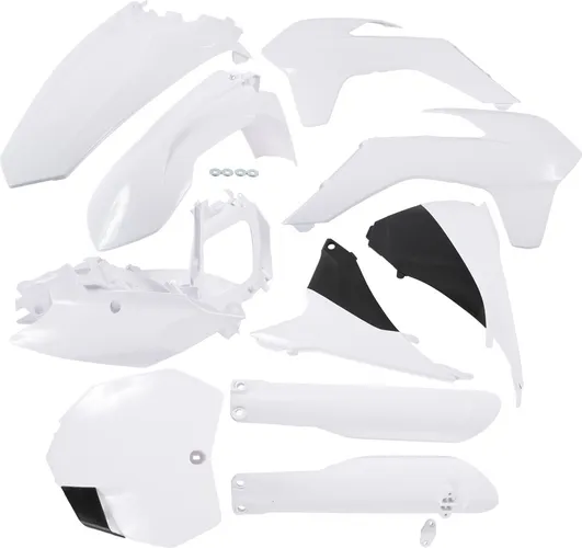 Acerbis Complete Plastic Fender Body Kit White