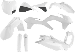 Acerbis Complete Plastic Fender Body Kit White