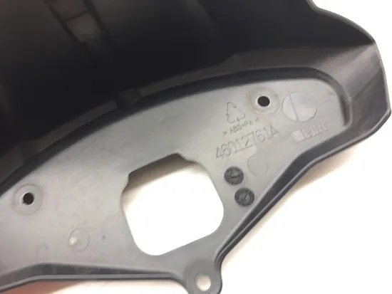 Plastic Dash Panel 2009 Ducati 1198 2557A