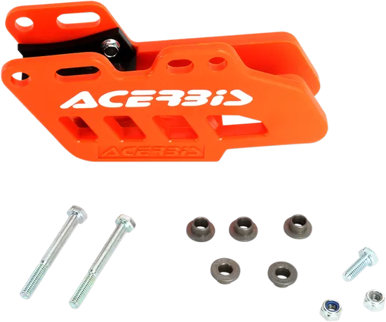 Acerbis Complete Chain Guide Block Guard Orange