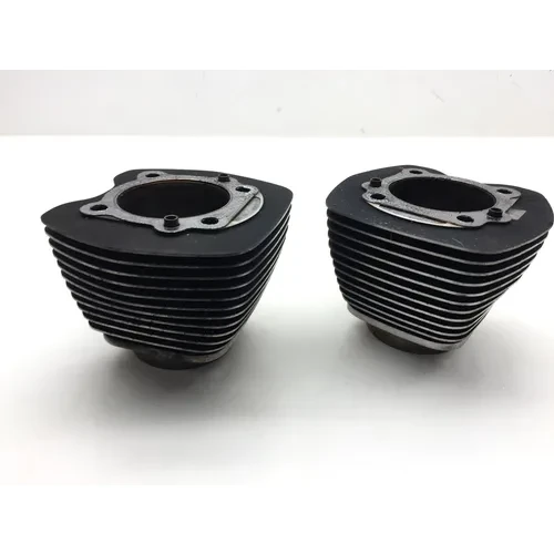 Front Rear Cylinder Jug Set 2008 Harley-Davidson Softail Custom FXSTC 2559 9