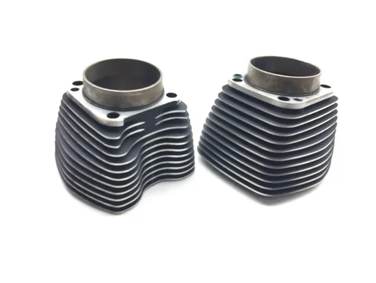 Front Rear Cylinder Jug Set 2008 Harley-Davidson Softail Custom FXSTC 2559