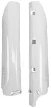 Acerbis White Lower Fork Cover Protector Guard Set