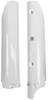 Acerbis White Lower Fork Cover Protector Guard Set