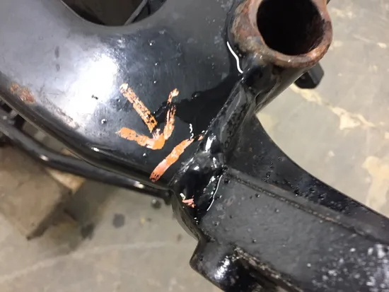 Main Frame Chassis 2000 Harley-Davidson Dyna Low Rider FXDL 2544 x