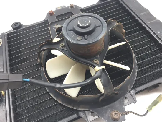 Radiator Cooling Front Fluid with Fan 1988 Kawasaki Ninja 500 EX500A 2566