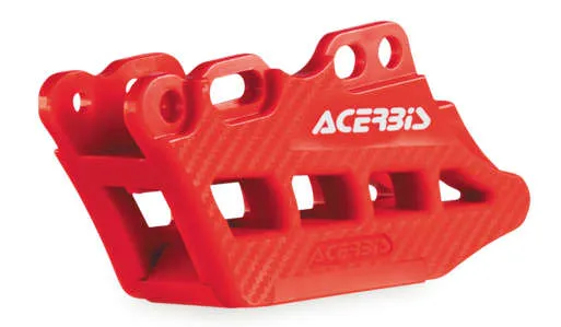 Acerbis Complete Chain Guide Block Guard Red