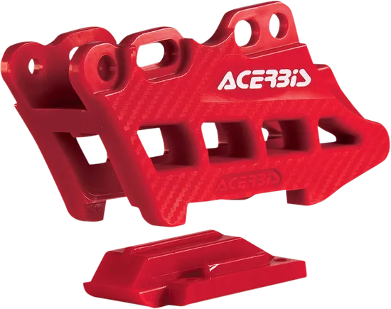 Acerbis Complete Chain Guide Block Guard Red