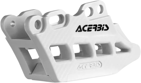 Acerbis Complete Chain Guide Block Guard White