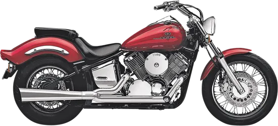 Cobra Chrome Slash Cut Power Pro Full Exhaust System Muffler