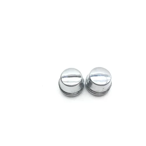 Front Wheel Axle Nut Covers 2006 Harley-Davidson Dyna Street Bob EFI FXDBI 2551 3