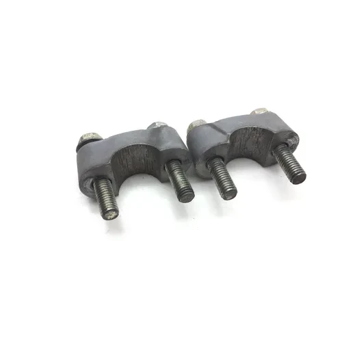 Handlebar Handle Bar Mount Clamps 7/8 02 Kawasaki Prairie 650 KVF650A 4x4 2573 6