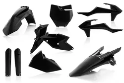 Acerbis Complete Plastic Fender Body Kit Black