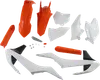 Acerbis Complete Plastic Fender Body Kit OE Orange/Black/White