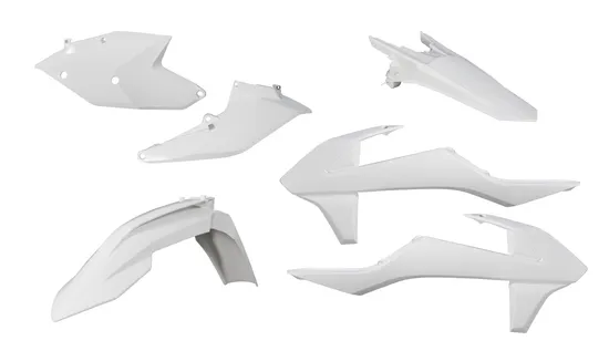 Acerbis Plastic Fender Body Kit White