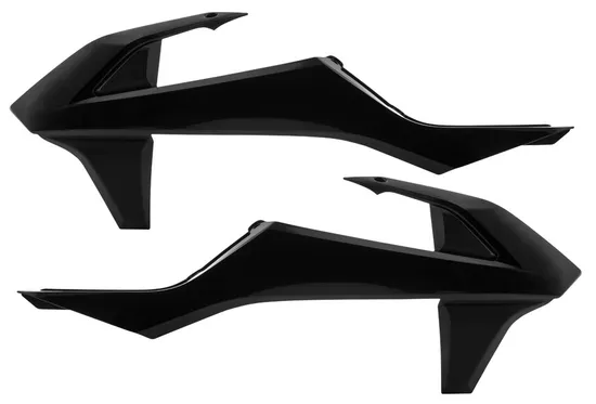 Acerbis Left Right Radiator Shrouds Black