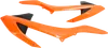 Acerbis Left Right Radiator Shrouds Orange Black