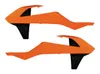 Acerbis Left Right Radiator Shrouds Orange Black