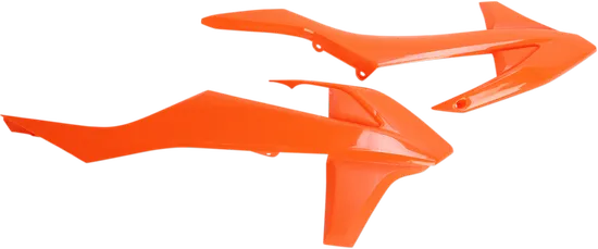 Acerbis Left Right Radiator Shrouds Orange
