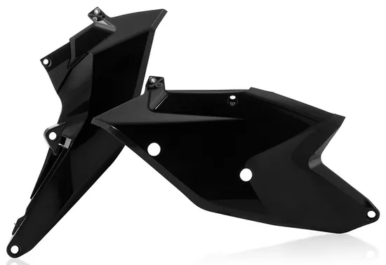 Acerbis Side Panel Number Plates Black