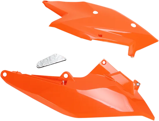 Acerbis Side Panel Number Plates Orange