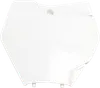 Acerbis White Front Number Plate
