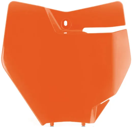 Acerbis Orange Front Number Plate