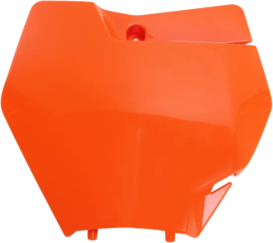 Acerbis Orange Front Number Plate