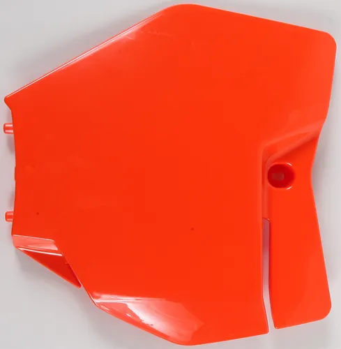 Acerbis Orange Front Number Plate