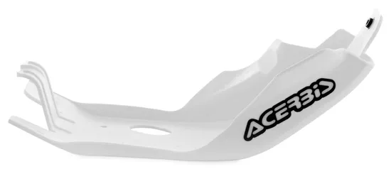 Acerbis Polypropylene Chassis Belly Skid Plate White