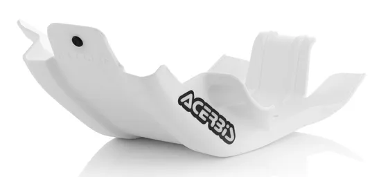 Acerbis Polypropylene Chassis Belly Skid Plate White