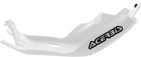 Acerbis Polypropylene Chassis Belly Skid Plate White