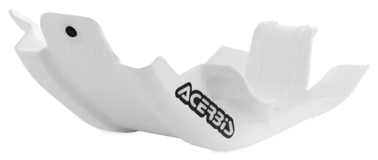 Acerbis Polypropylene Chassis Belly Skid Plate White