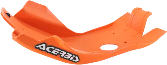 Acerbis Polypropylene Chassis Belly Skid Plate Orange