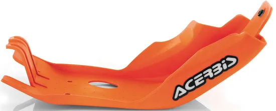 Acerbis Polypropylene Chassis Belly Skid Plate Orange