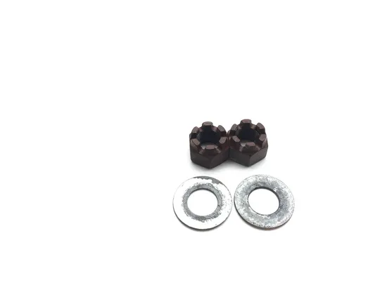 Front Wheel Hub Spindle Castle Nuts 2008 Polaris Sportsman 400 4x4 HO 2578