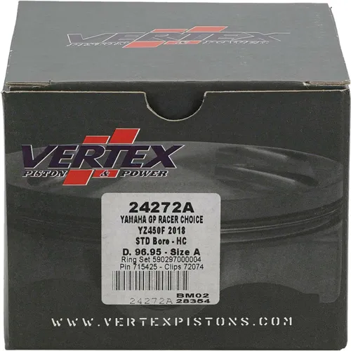 Vertex Forged GP RC Piston Kit 96.95mm 13.3-1