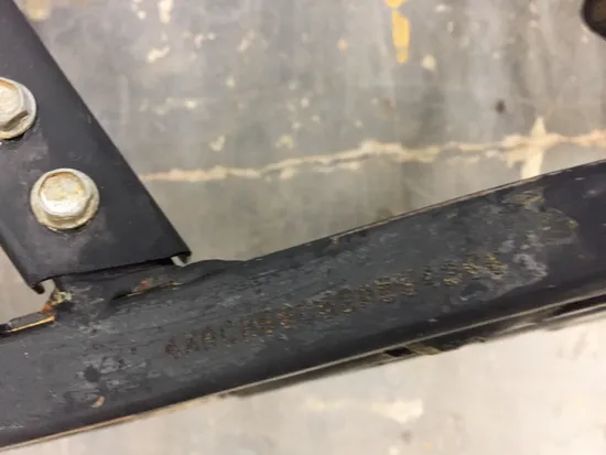 Frame Chassis 2002 Polaris Sportsman 700 Twin 2585 x