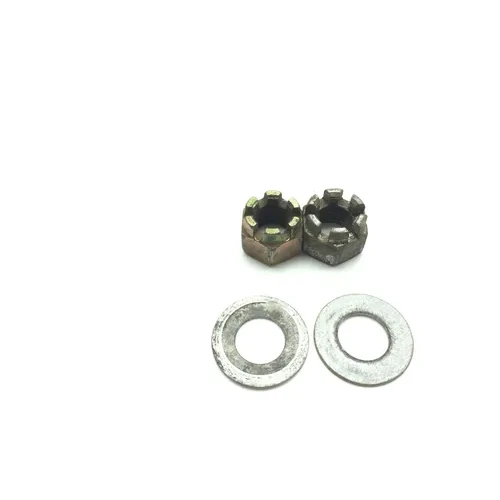 Front Wheel Hub Spindle Castle Nuts 2013 Polaris RZR XP 900 EFI 2588 3