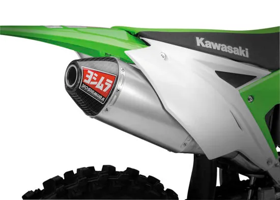 Yosh RS-4 Signature Slip On AL Exhaust Pipe Kawasaki KX250 KX250F
