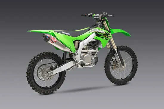 Yoshimura RS-12 Signature Full System AL Exhaust Pipe Kawasaki KX250 KX250X