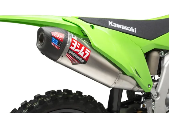 Yoshimura RS-12 Signature Full System AL Exhaust Pipe Kawasaki KX250 KX250X