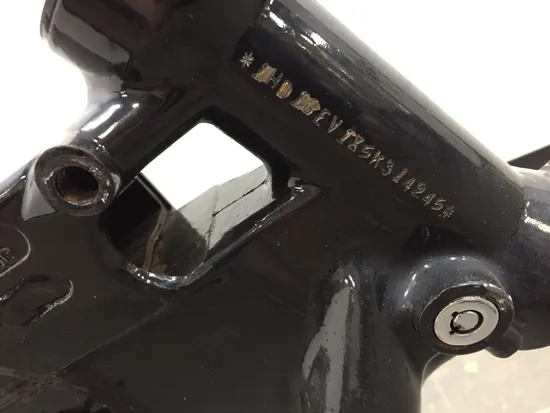 Main Frame Chassis CLN Ready To Go 2005 Harley Dyna Wide Glide FXDWG 2581 x