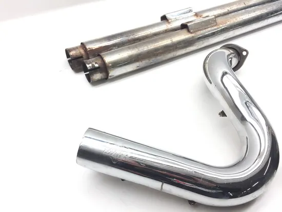 Full Exhaust Muffler Pipe System 05 Harley-Davidson Dyna Wide Glide FXDWG 2581 x