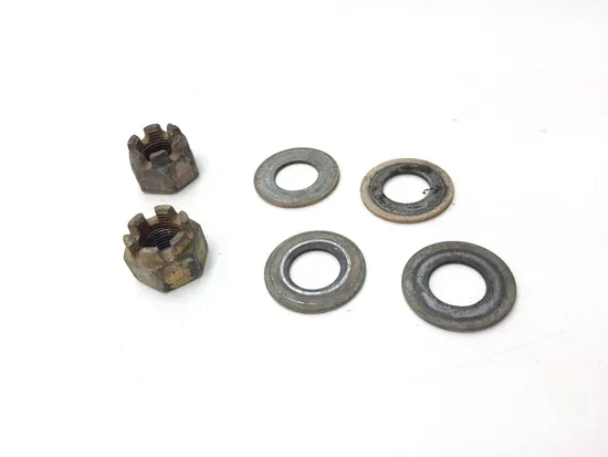 Front Wheel Hub Spindle Castle Nuts 2012 Polaris RZR XP 900 EFI 2591